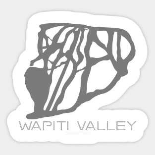 Wapiti Valley Resort 3D Sticker
